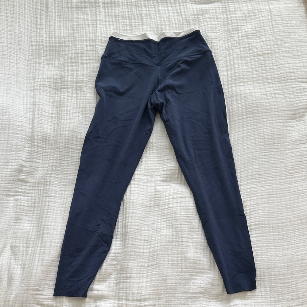 Abercrombie YPB StudioFLEX Navy Blue Leggings - Picture 3 of 3